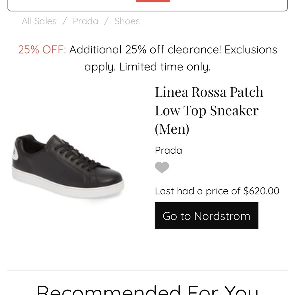 Prada sneakers
